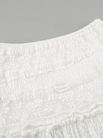Lace Tiered Maxi Skirt