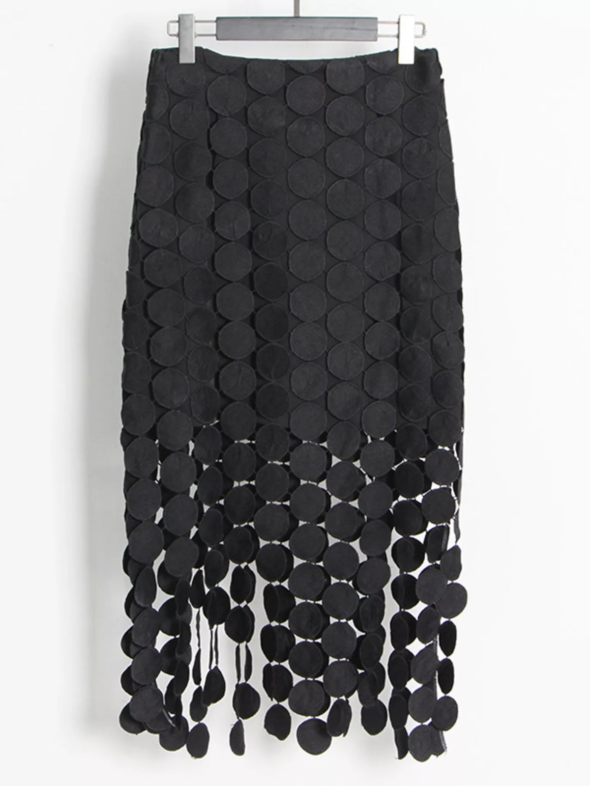 Fringe Midi Skirt