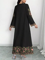 Floral Long Sleeve Maxi Dress