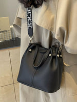 Crossbody Bag with Patterned Strap