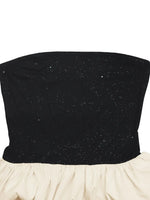 Ruffled Bubble Hem Tube Top