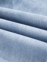 Wide Leg Drawstring Raw Hem Jeans