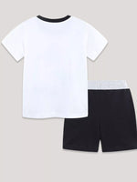 Kids' Airplane Print T-shirt and Shorts Set