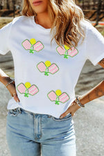 Sequin Pickleball Short Sleeve Tee
