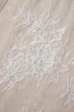 Lace Patchwork Casual T-Shirt Dress