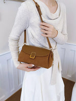 Buckle Flap Crossbody Bag