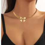 18K Gold-PlatedBowknot Chain Necklace