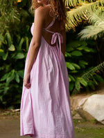 Sweetheart Neck Midi Dress