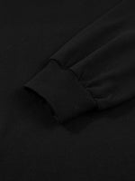 Embroidered Spooky Season Long Sleeve Round Neck Sweatshirt