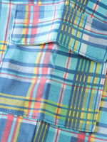 Children's Graphic Tee & Plaid Shorts Set