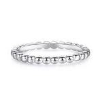925 Sterling Silver Bead Ring