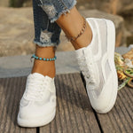 Mesh Lace Up Sneakers