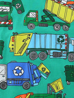 Children's Cartoon Garbage Truck Graphic Tee