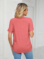 V-Neck Short Sleeve T-Shirt