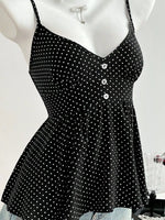 Polka Dot V-Neck Cami