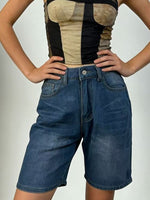High Waist Denim Shorts