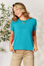 Basic Bae Full Size Round Neck Short Sleeve T-Shirt Plus Size