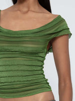 Ruched Solid Tank
