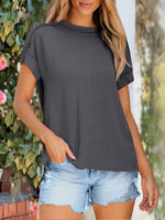 Round Neck Short Sleeve T-Shirt