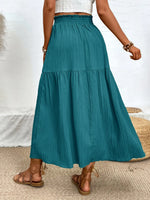 Frill Slit Skirt