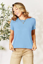 Basic Bae Bamboo Full SizeRound Neck Short Sleeve T-Shirt Plus Size