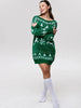 Anita Knit Dress - Christmas Knit Long Sleeve Dress for Stylish Holiday Cheer
