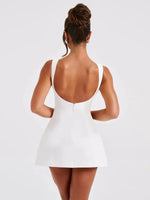 Ashan Slim-fitting Backless Dress