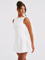 Ashan Slim-fitting Backless Dress
