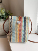 Straw Woven Crossbody Bag