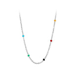 925 Sterling Silver Bead Necklace