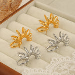 Titanium Steel Irregular Shape Earrings
