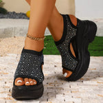 Open Toe Wedge Sandals