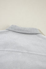 Pocketed Curved Hem Button Up Vest