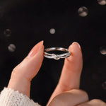 925 Sterling Silver Knot Ring