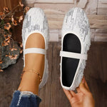 Sequin Round Toe Slip-Ons