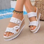 Open Toe Wedge Sandals