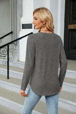 Round Neck Long Sleeve T-Shirt