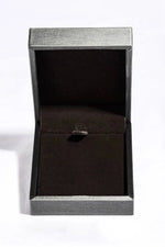 10 Carat Moissanite Teardrop Pendant Platinum-Plated Necklace