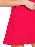 Zenana Cami Mini Dress with Built-in Romper Liner