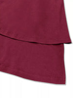 V-Neck Layered Ruffle Mini Dress