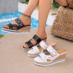 Open Toe Wedge Sandals