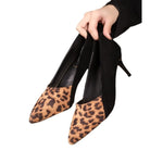Point Toe Suede Pumps