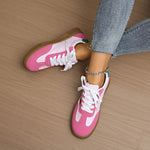 Round Toe Lace Up Sneakers