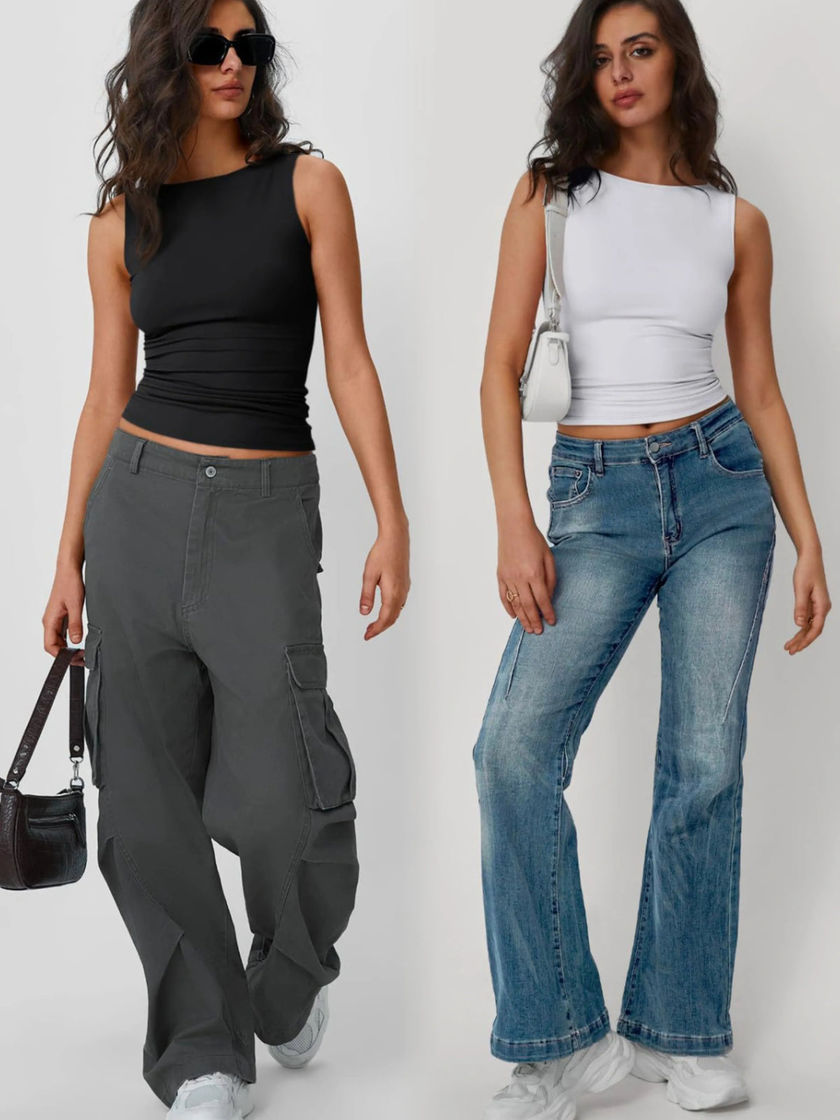 2 Piece Round Neck Tank