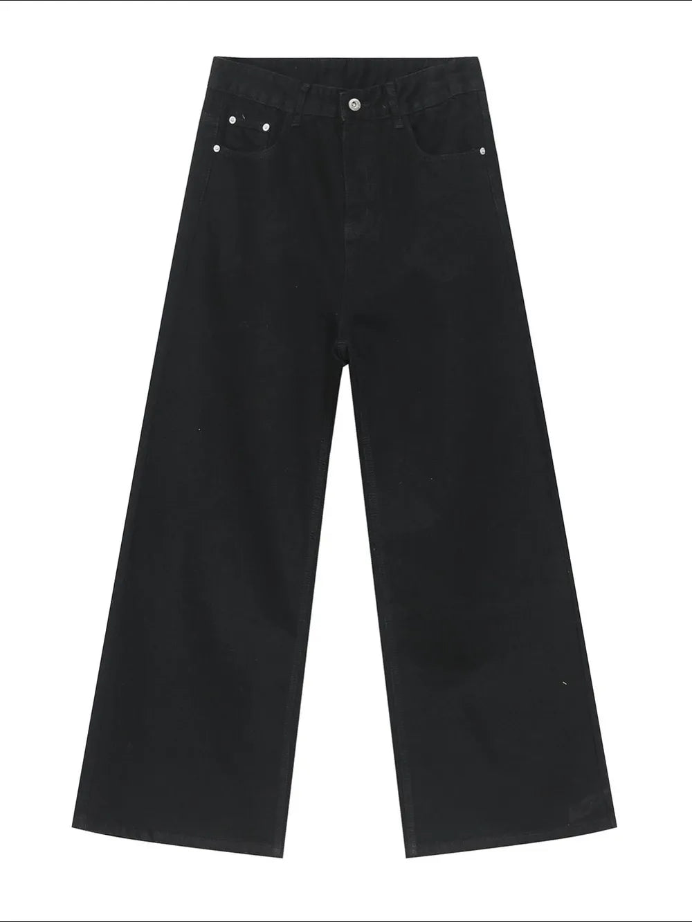 Wide Leg Jeans with Pockets