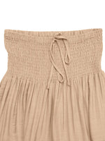 Smocked Tiered Skirt