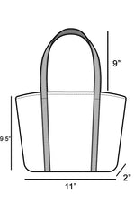 Fame Studded Rivets Hobo Shoulder Bag