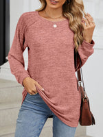 Round Neck Long Sleeve T-Shirt