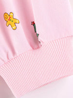 Children's Christmas Snowman Sweatshirt and Leggings Two-Piece Set