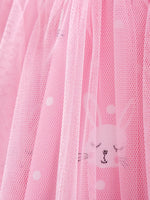 Children's Bunny Cap Sleeve Dress